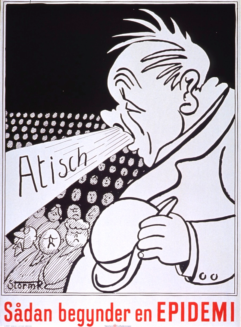 Illustration for article titled Vintage Public Health Posters Show Just How Creepy The 20th Century Was